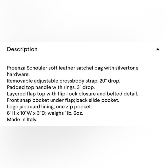 Proenza Schouler PS1 Tiny Shoulder Bag - Picture 14 of 14